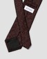 Eton Polka Dot Grenadine Silk Stropdas Donker Rood