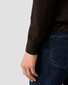 Eton Polo Pullover Luxury Extrafine Merino Dark Brown Melange