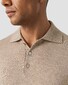 Eton Polo Pullover Luxury Extrafine Merino Trui Beige
