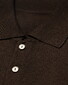 Eton Polo Pullover Luxury Extrafine Merino Trui Donker Bruin