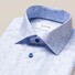 Eton Poplin Light Paisley Overhemd Licht Blauw
