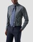 Eton Reda Super 120s Merino Abstract Mini Pattern Overhemd Navy