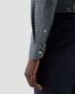 Eton Reda Super 120s Merino Abstract Mini Pattern Overhemd Navy