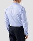 Eton Rich Cotton Signature Twill Uni Cutaway Collar Overhemd Licht Blauw