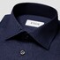 Eton Rich Cotton Signature Twill Uni Cutaway Collar Overhemd Navy