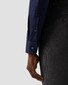 Eton Rich Cotton Signature Twill Uni Cutaway Collar Overhemd Navy