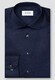 Eton Rich Cotton Signature Twill Uni Cutaway Collar Overhemd Navy