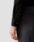 Eton Rich Cotton Signature Twill Uni Cutaway Collar Overhemd Zwart
