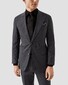 Eton Rich Cotton Signature Twill Uni Cutaway Collar Overhemd Zwart