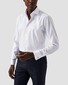Eton Rich Structure Textured Twill French Cuffs Overhemd Wit