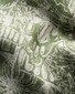 Eton Rich Style Fantasy Pattern Linnen Overhemd Groen