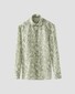 Eton Rich Style Fantasy Pattern Linnen Overhemd Groen