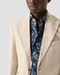 Eton Rich Style Fantasy Pattern Linnen Overhemd Navy