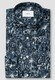 Eton Rich Style Fantasy Pattern Linnen Overhemd Navy