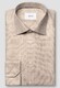 Eton Rich Texture Houndstooth King Twill Overhemd Beige