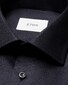 Eton Rich Texture Houndstooth King Twill Overhemd Zwart