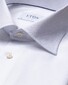 Eton Rich Texture Twill French Cuffs Cutaway Collar Overhemd Wit