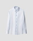 Eton Semi Solid Fine Texture Twill Shirt Blue