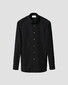 Eton Semi Solid Luxury Supima 120 Piqué Overhemd Zwart