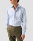 Eton Siganture Twill Subtle Fantasy Paisley Contrast Fabric Overhemd Licht Blauw