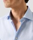 Eton Siganture Twill Subtle Fantasy Paisley Contrast Fabric Overhemd Licht Blauw