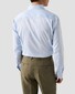 Eton Siganture Twill Subtle Fantasy Paisley Contrast Fabric Overhemd Licht Blauw