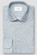 Eton Signature Twill Allover Mini Fantasy Parrot Pattern Overhemd Licht Blauw