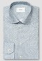 Eton Signature Twill Allover Mini Fantasy Parrot Pattern Overhemd Licht Blauw