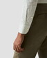 Eton Signature Twill Allover Mini Fantasy Parrot Pattern Overhemd Licht Groen