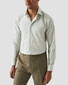 Eton Signature Twill Allover Mini Fantasy Parrot Pattern Overhemd Licht Groen