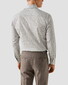 Eton Signature Twill Fine Geometric Pattern Overhemd Licht Blauw