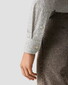 Eton Signature Twill Fine Geometric Pattern Overhemd Licht Blauw