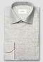Eton Signature Twill Fine Geometric Pattern Overhemd Licht Blauw