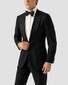 Eton Signature Twill Tuxedo Shirt French Cuffs Hidden Button Placket Overhemd Dark Off White