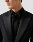 Eton Signature Twill Tuxedo Shirt French Cuffs Hidden Button Placket Overhemd Zwart