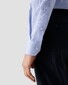 Eton Signature Twill Uni Cutaway Overhemd Licht Blauw