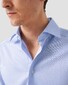 Eton Signature Twill Uni Cutaway Overhemd Licht Blauw