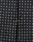 Eton Silk Woven Geometric Pattern Stropdas Groen