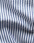 Eton Soft Cotton Tencel Stripe Pattern Overhemd Donker Blauw