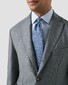 Eton Soft Cotton Tencel Stripe Pattern Overhemd Licht Blauw