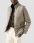 Eton Soft Merino Tencel Natural Stretch Mother of Pearl Buttons Overhemd Donker Groen