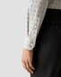 Eton Soft Touch Cotton Tencel Medallion Motif Overhemd Lichtblauw-Multi