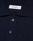Eton Soft Touch Natural Stretch Fine Knit Cotton Cashmere Trui Navy