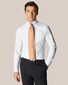 Eton Soft Uni Four-Way Stretch Overhemd Wit