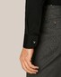 Eton Soft Uni Four-Way Stretch Overhemd Zwart