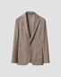 Eton Soft Vitale Barberis Canonico Wool Flanel Faux-Uni Colbert Beige