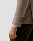 Eton Soft Vitale Barberis Canonico Wool Flanel Faux-Uni Colbert Beige