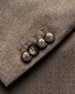 Eton Soft Vitale Barberis Canonico Wool Flanel Faux-Uni Colbert Beige