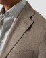 Eton Soft Vitale Barberis Canonico Wool Flanel Faux-Uni Colbert Beige