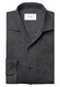 Eton Solid Color Double-Twisted Yarn Soft Brushed Cotton Flanel Overhemd Donker Blauw